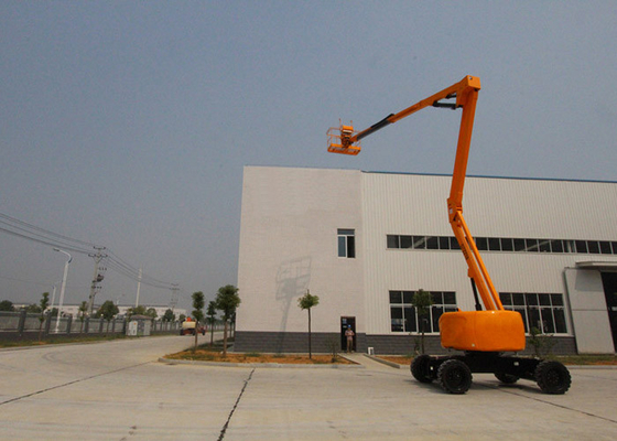 China 2 van de de Boomlift 19.7M van de wielaandrijving de Hydraulische Schommeling van de de Werkende Hoogte360° ononderbroken Draaischijf leverancier