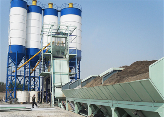 China 100 CBM per de Machine van de Uur Concrete Mixer 100 van de Cementton Silo leverancier