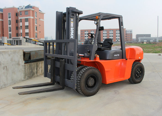 China 7 ton Diesel Industriële Vorkheftruck met Vrije de Lifthoogte van 197MM leverancier