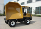 180 terugkeer4wd Diesel Mini Concrete Kipwagen met 4.5m Draaiende Straal Hydraulische Tippende Vultrechter leverancier