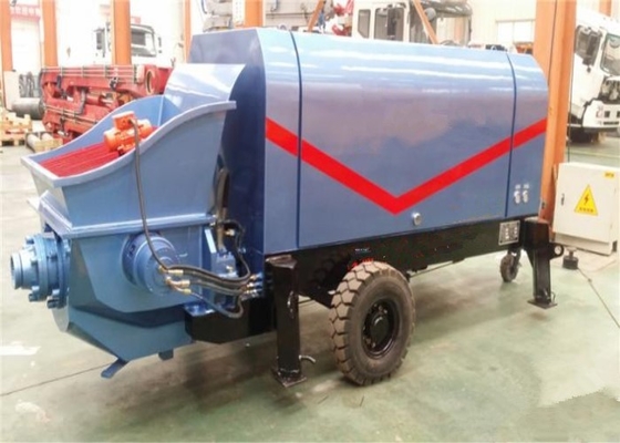 China PLC van de techniekbouw concrete pompende machine, de concrete vrachtwagen van de Hoge drukpomp leverancier