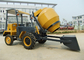 1.5 ton van Kipwagenchassi de Draagbare Concrete Mixers, 680L Machine van het de Ladings Concrete Mengsel van de Trommelcapaciteit de Zelf leverancier