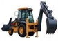 Tractor met Vooreindlader en Backhoe, 70KW Backhoe van het Machts Zware Materiaal leverancier